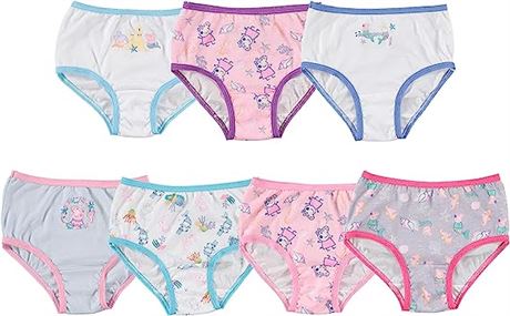 Peppa Pig Girls' Underwear Multipacks, 2T-3T