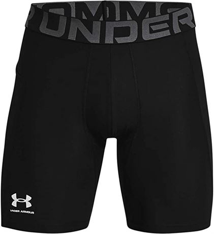 Under Armour Men's Armour Heatgear Compression Shorts, Medium, Black