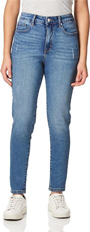 NINE WEST womens High Rise Perfect Skinny Jeans, Jules, 4 US