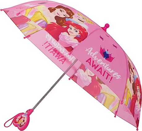 Disney Kids Umbrella, Princess Girl Rain Wear