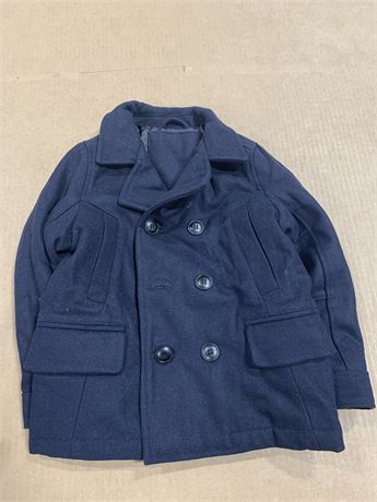 Kids Pea Coat, Size 110