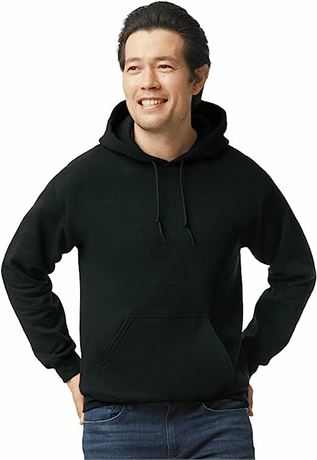 Gildan Adult Fleece Hooded Sweatshirt L