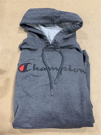 Champions Grey Hoodie, Med