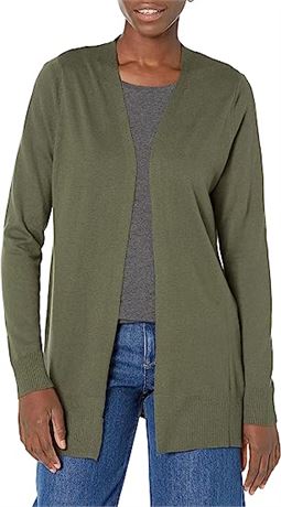 Amazon Essentials Women's Lightweight Open-Front Cardigan Sweater M