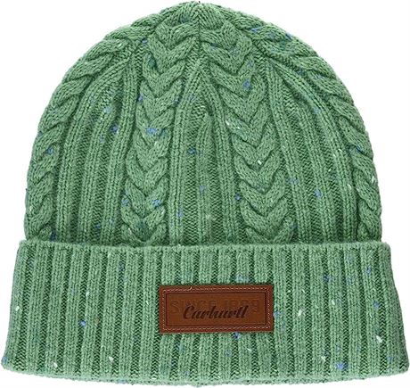 Carhartt Women's Rib Knit Fisherman Beanie - Jade - One Size