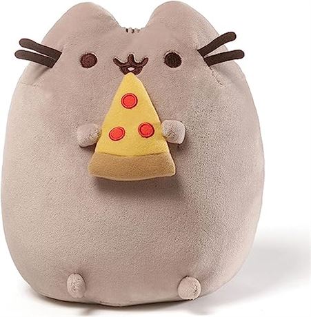 GUND Pusheen Snackables Pizza Plush Stuffed Animal Cat, 9.5 Inches