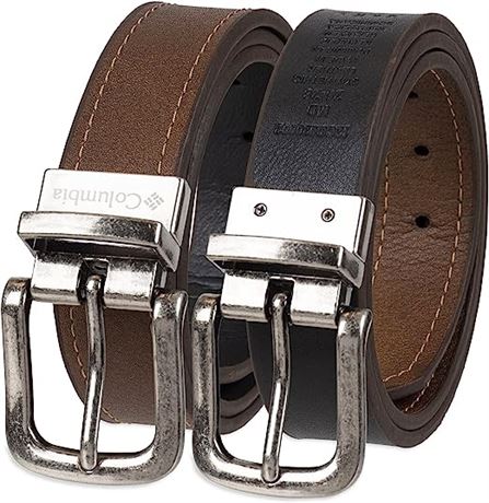 Columbia Boys Casual Reversible Two-In-One Belt, size 12