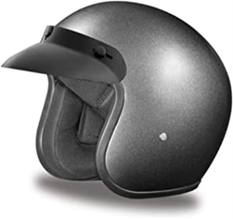 Daytona Helmets, Large, Gunmetal Metallic Gray