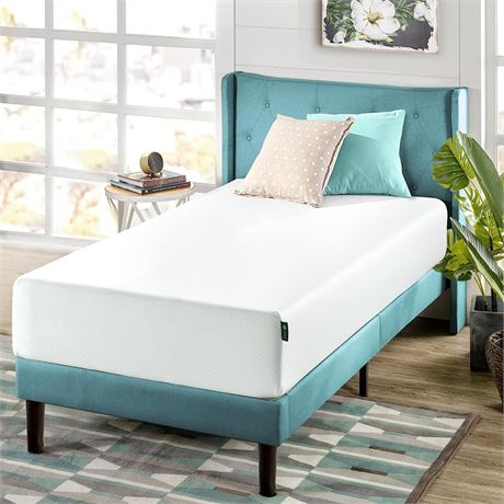 Zinus 10 Inch Green Tea Memory Foam Mattress, Twin