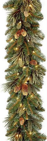 National Tree Company Pre-Lit Artificial Christmas Garland