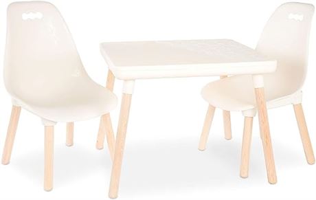 B. BX1865C1Z Ivory Table & Chair Set