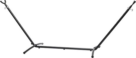 Heavy-Duty Hammock Stand, Includes Portable Carrying Case, 9-Foot, Black