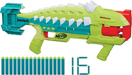 NERF DinoSquad Armorstrike Dart Blaster, 16 Darts