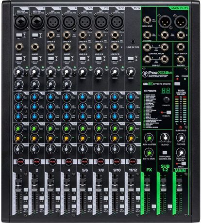 Mackie ProFXv3 Series, 12-Channel Professional Effects Mixer