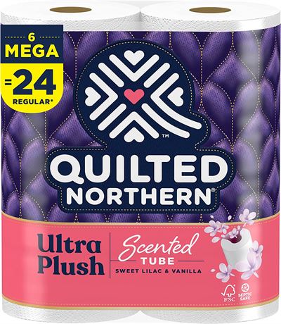 Quilted Northern Ultra Plush Toilet Paper Scented 4 PK