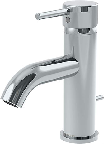 Symmons SLS-0488-1.0 Sereno Single-Handle Bathroom Faucet w/ Drain - Chrome