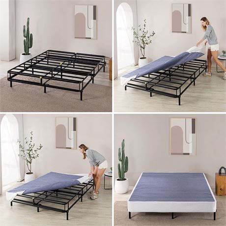 ZINUS 7 Inch Metal Smart Box Spring / Mattress Foundation / Strong Metal Frame