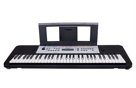 Yamaha YPT-260 61-Key Portable Keyboard with Power Adapter