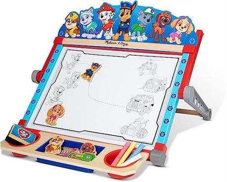 Melissa & Doug Paw Patrol Easel/Table Top Art Activity Center