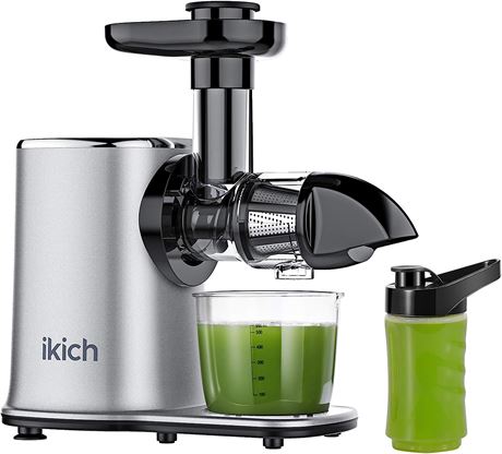 IKICH Juicer Machines 2 Speed Slow Masticating Juicer