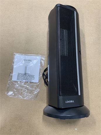 Lensoul Fast heating Space Heater with Adjustable Thermostat (Slight Damage)