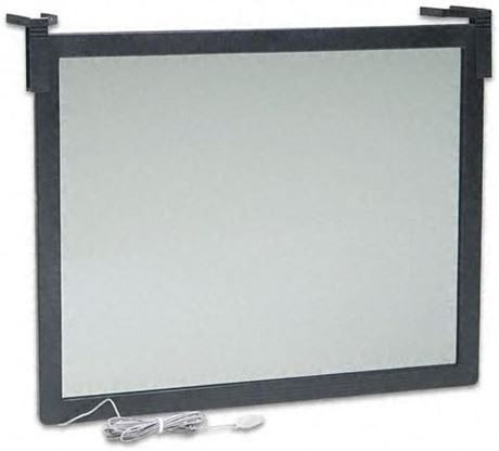 Fellowes Privacy Screen Filter for 16/17" CRT and 17" LCD Monitors, Black Frame