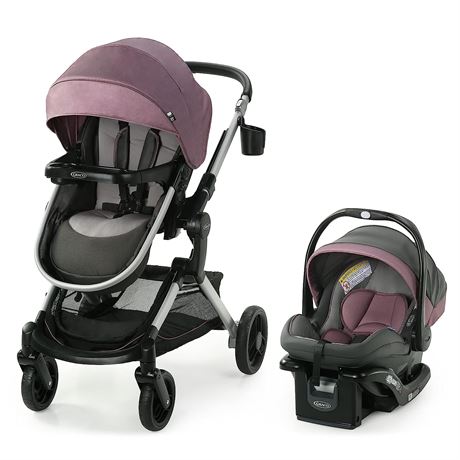 Graco Modes Nest Travel System, Includes Baby Stroller w/ Height Adjustable Seat