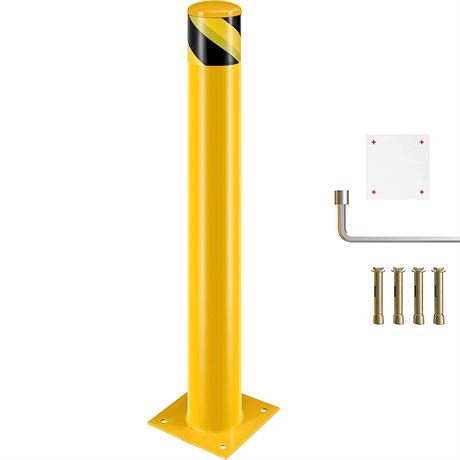 Safety Bollard, 36-inch Height Bollard Post