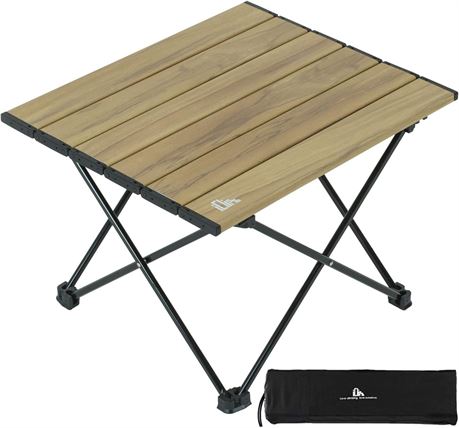 iClimb Ultralight Compact Camping Alu. Folding Table with Carry Bag