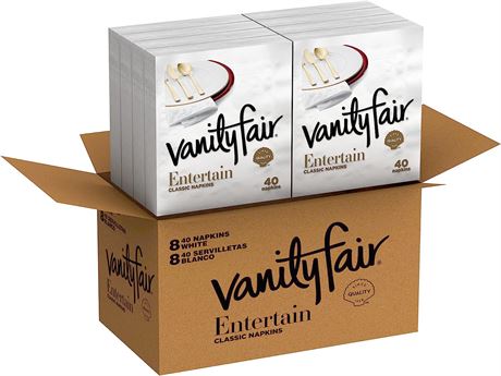 Vanity Fair Entertain Paper Napkins