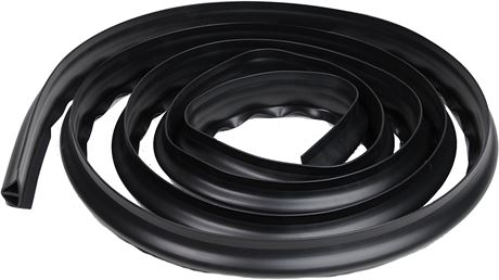 Dimex EasyFlex Plastic P-Profile Dock Edging Rub Rail For Boat Docks, 16-Feet