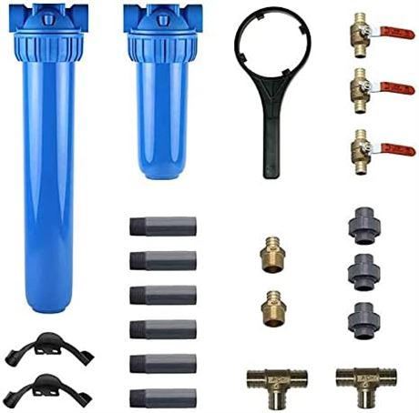 Aquasana Rhino Pro Whole House Water Filter System Installation Kit