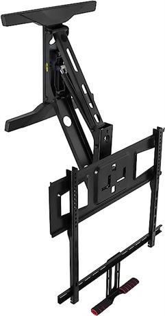 Fireplace TV Mount, Full Motion Pull Down Bracket Fits 40-65 Inch TVs, 70 lbs