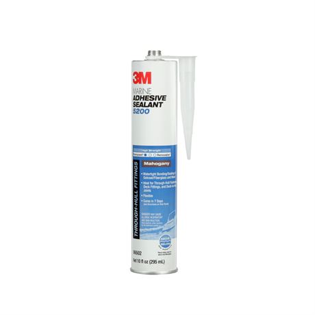 3M Marine Adhesive Sealant 5200 - Mahogany - 12PK - 295mL Cartridge