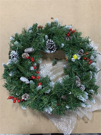 National Tree Company Pre-Lit Artificial Christmas Wreath