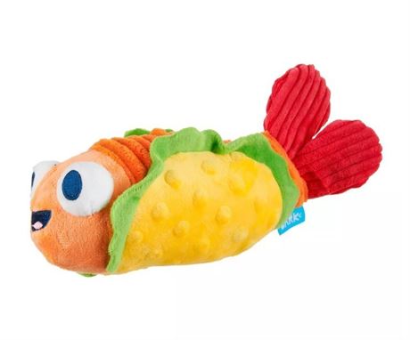 BARK Eduardo The Shrimp Taco Dog Toy