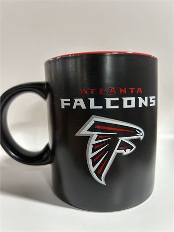 Atlanta Falcons Black Matte Mug