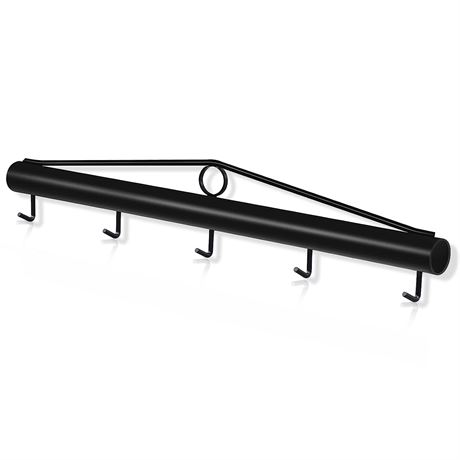 Gtongoko Chain Link Fabric Fence Stretcher, 5-Hook Bar, Black