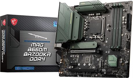 MSI MAG B660M Bazooka DDR4 Motherboard