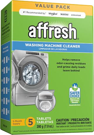 Affresh Washing Machine Cleaner, Cleans Front and Top Load Washer