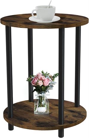 Vanrohe Small Round End Table