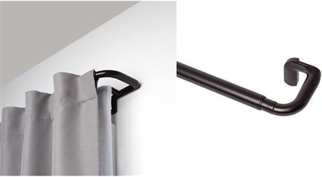 Umbra Twilight Double Black Out Window Curtain Rod