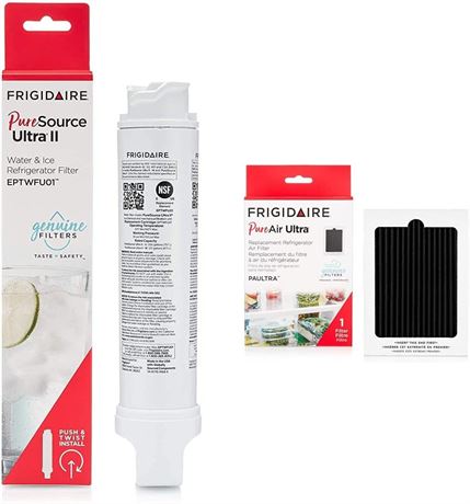 Frigidaire Water Filter & PAULTRA Pure Air Ultra Refrigerator Air Filter