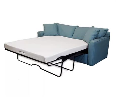 Full Medium Gel Memory Foam 4 in. Mattress/Convertible Sofa