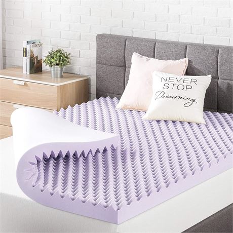 Best Price Mattress 3 Inch Egg Crate Memory Foam Mattress Topper