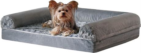 LNSSFFER Orthopedic Dog Beds for Small Dogs, 20x15x6.5-Inch