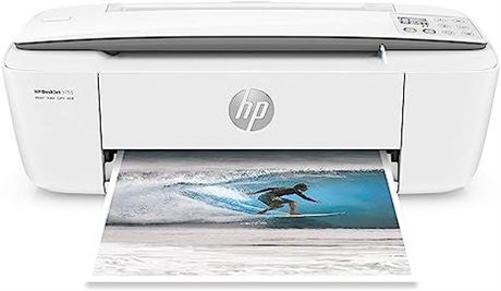 HP DeskJet 3755 Compact All-in-One Wireless Printer, HP Instant Ink (J9V91A)