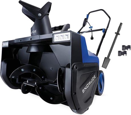 Snow Joe SJ627E Electric Walk-Behind Snow Blower, LED Lights, 22-inch, 15-Amp