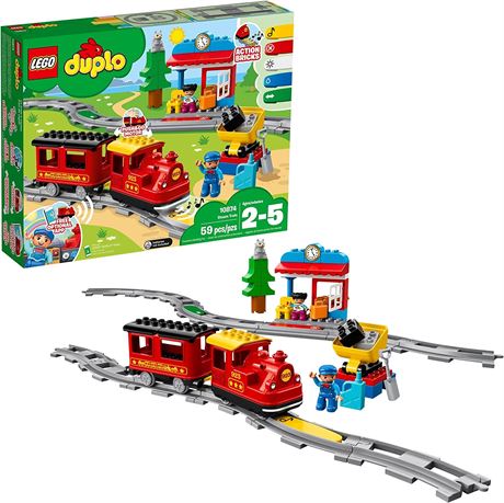 LEGO DUPLO Town Steam Train 10874 Remote Control Set