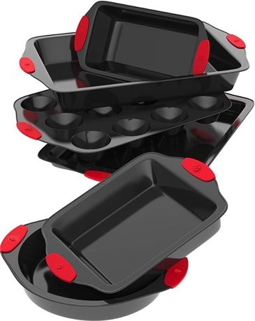 Vremi 6 Piece Nonstick Bakeware Set